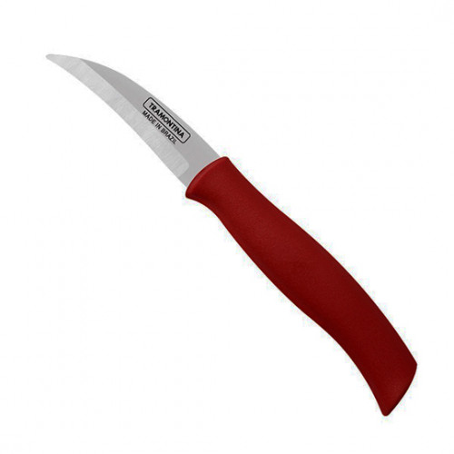 Нож Tramontina SOFT PLUS 76 мм красный 23659/173