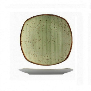 Тарелка 25 см мелкая квадратная GR3225