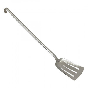 Лопатка кухонная перфорированная нержавеющая 36 см №2