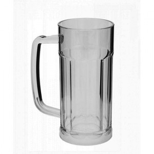 Бокал пивной поликарбонат 360 мл с ручкой