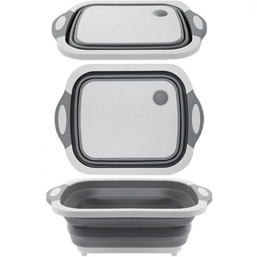 Доска - миска 2 в 1 (белая) АК 762