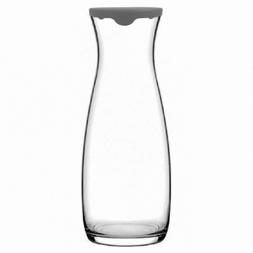 Графин AMPHORA 1180 мл с серой крышкой 43813