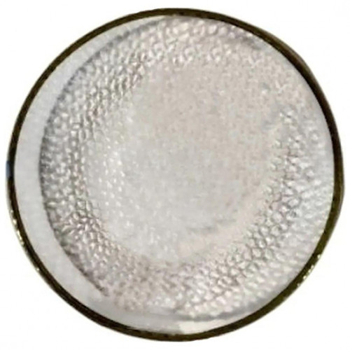 Тарелка 21 см Ardesto Dew стекло, прозрачный AR5038