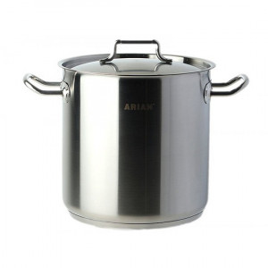 Кастрюля 50 л нержавейка капсульное дно с металлической крышкой Jumbo 40х40