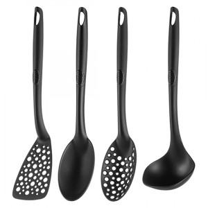 Набор столовых приборов Ardesto Gemini Gourmet, 4 приборов пластик, черный