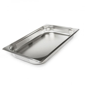 Гастроемкость h65 мм 1/1 53х32.5х6.5 см перфорированная.