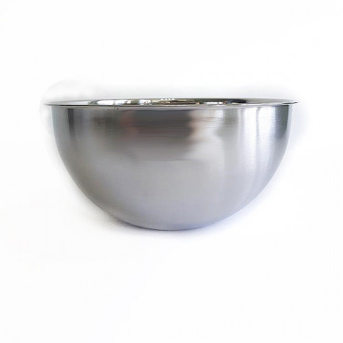 Миска нерж глубокая матовая 26 см