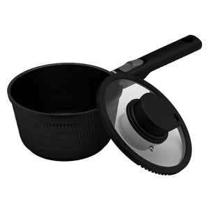 Ковш 1,4 л 16 см Ringel с крышкой с сьемной ручкой RG-4155-16