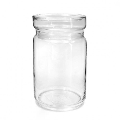 Банка д-сыпучих 1л.E Lum.Club Stackable-X1463