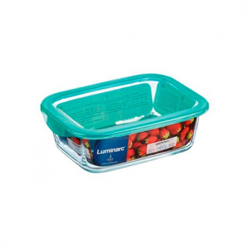 Емкость для хранения 1970 мл лазурная крышкаР5516