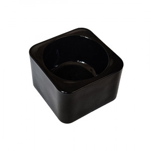 Подсвечник черный SQUARE FULL MIX