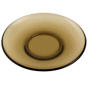 Блюдце 14 см КРУГЛОЕ димне