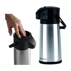 Термос 2,2 л л с насосом Hendi арт, 448908