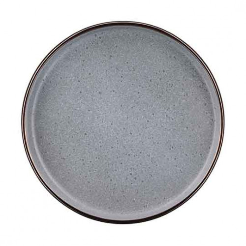 Тарелка 19,6 см десертная Ardesto Fasano керамика серая AR0219FG