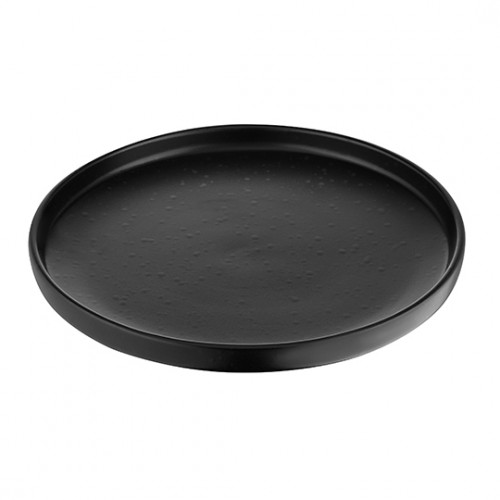 Тарелка 20 см десертная Trento черная AR2920TB