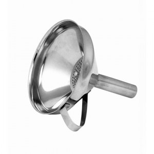 Воронка 10,5 см из нержавеющей стали с ручкой и фильтром