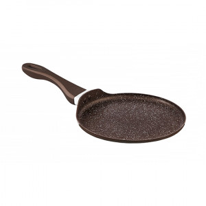 Сковорода 22 см блинная алюминиевая антипригарное покрытие Chocolate Line 88364-22P