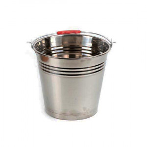 Ведро нержавейка 12 л без крышки LF-12