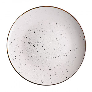 Тарелка обеденная Ardesto Bagheria, 26 см,Bright white, керамика AR2926WGC