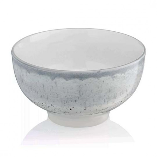 Салатник 11,5 см Ardesto Siena фарфор бело-серый AR2914SW