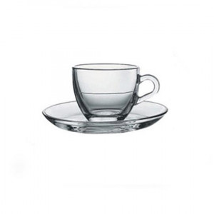 Чашка с блюдцем кофейная 85 мл набор 6 шт
