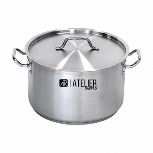 Кастрюля 5 л с крышкой низкая Atelier Gastro