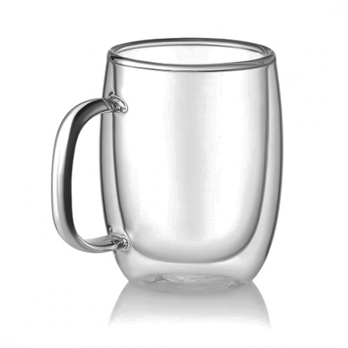 Чашка 350 мл Ardesto с двойн стен (2 шт) AR2635BWH