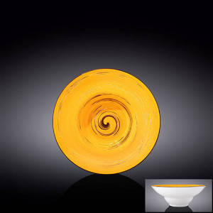 Тарелка 200 глубокая 800 мл Spiral.Yellow.669422