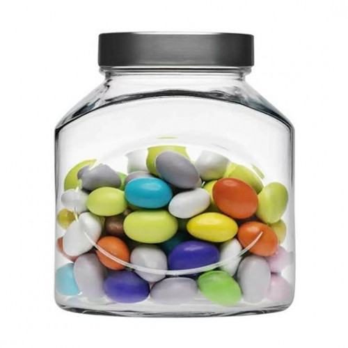 Банка 1,5 л ELLIPSE с крышкой 80387/1-SL