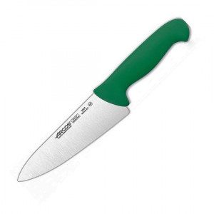 Нож кухонный 200 мм серия 2900 зеленый 290721