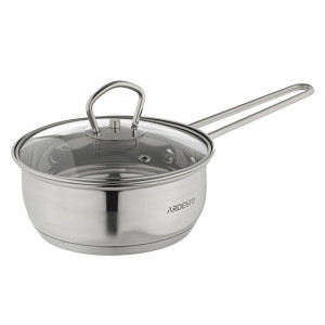 Ковш 0,8 л Gemini Bari стеклянная крышка AR1908SSG