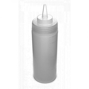 Бутылка 240 мл пл. с мерной шкалой прозрачная JW-LBSD8